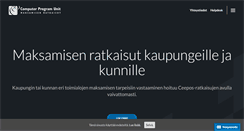 Desktop Screenshot of cpu.fi
