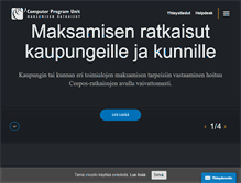 Tablet Screenshot of cpu.fi