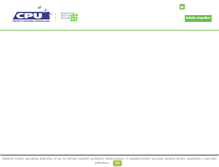 Tablet Screenshot of cpu.si